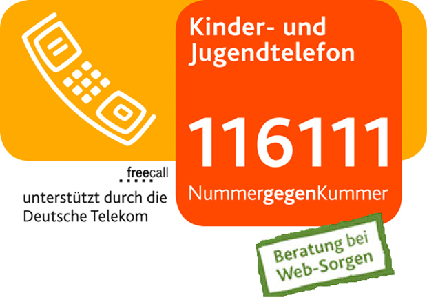 Nummer gegen Kummer bei Webproblemen